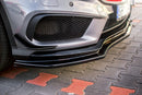 Maxton Design Front Ansatz für Mercedes GLA 45 AMG SUV (X156) vor Facelift schwarz Hochglanz - Beast Performance Fahrzeugtechnik OHG