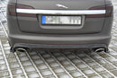Maxton Design Heck Ansatz Flaps Diffusor für JAGUAR XF (X250) MK1 SPORTBRAKE S-PACK schwarz Hochglanz - Beast Performance Fahrzeugtechnik OHG