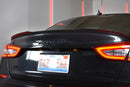 Maxton Design Spoiler CAP für MASERATI QUATTROPORTE MK.6 vor Facelift schwarz matt - Beast Performance Fahrzeugtechnik OHG