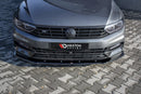 Maxton Design Front Ansatz V.1 für Volkswagen Passat R-Line B8 Carbon Look - Beast Performance Fahrzeugtechnik OHG