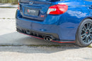Maxton Design Mittlerer Diffusor Heck Ansatz V.2 für SUBARU WRX STI schwarz Hochglanz - Beast Performance Fahrzeugtechnik OHG