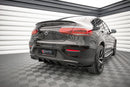 Maxton Design Diffusor Heck Ansatz für Mercedes-Benz GLC Coupe AMG-Line C253 Facelift Carbon Look - Beast Performance Fahrzeugtechnik OHG