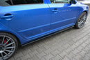 Maxton Design Seitenschweller Ansatz für Skoda Octavia RS Mk2 / Mk2 FL Carbon Look - Beast Performance Fahrzeugtechnik OHG