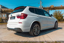 Maxton Design Spoiler CAP für BMW X3 F25 M-Paket Facelift  schwarz Hochglanz - Beast Performance Fahrzeugtechnik OHG