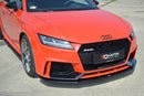 Maxton Design Front Ansatz V.1 für Audi TT RS 8S  schwarz matt - Beast Performance Fahrzeugtechnik OHG