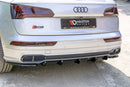 Maxton Design Heck Ansatz Flaps Diffusor für Audi SQ5/Q5 S-line MkII Carbon Look - Beast Performance Fahrzeugtechnik OHG