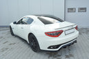 Maxton Design Heck Ansatz Flaps Diffusor V.2 für MASERATI GRANTURISMO 2007-2011 schwarz matt - Beast Performance Fahrzeugtechnik OHG