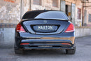 Maxton Design Spoiler CAP für Mercedes S-KLASSE W222 schwarz matt - Beast Performance Fahrzeugtechnik OHG