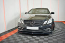 Maxton Design Front Ansatz für  Mercedes-Benz E-Klasse W207 Coupe AMG-Line schwarz Hochglanz - Beast Performance Fahrzeugtechnik OHG
