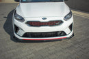Maxton Design Front Ansatz V.1 für Kia ProCeed GT Mk 3 Carbon Look - Beast Performance Fahrzeugtechnik OHG