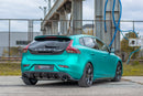 Maxton Design Diffusor Heck Ansatz für Volvo V40 R-design schwarz matt - Beast Performance Fahrzeugtechnik OHG