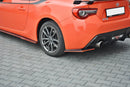 Maxton Design Heck Ansatz Flaps Diffusor V.2 für TOYOTA GT86 FACELIFT  schwarz matt - Beast Performance Fahrzeugtechnik OHG