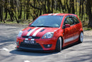 Maxton Design Front Ansatz V.2 für Ford Fiesta ST Mk6 schwarz matt - Beast Performance Fahrzeugtechnik OHG