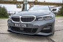 Maxton Design Front Ansatz V.3 für BMW 3er G20 M Paket Carbon Look - Beast Performance Fahrzeugtechnik OHG