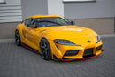 Maxton Design Seitenschweller Ansatz für V.2 für Toyota Supra Mk5 schwarz matt - Beast Performance Fahrzeugtechnik OHG