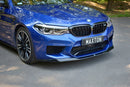 Maxton Design Front Ansatz V.1 für BMW M5 F90 schwarz Hochglanz - Beast Performance Fahrzeugtechnik OHG