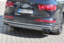 Maxton Design Heck Ansatz Flaps Diffusor für Audi SQ7 / Q7 S-Line Mk.2 schwarz Hochglanz - Beast Performance Fahrzeugtechnik OHG