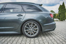 Maxton Design Heck Ansatz Flaps Diffusor für Audi S6 / A6 S-Line C7 FL schwarz Hochglanz - Beast Performance Fahrzeugtechnik OHG