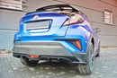 Maxton Design Diffusor Heck Ansatz für TOYOTA C-HR  schwarz matt - Beast Performance Fahrzeugtechnik OHG
