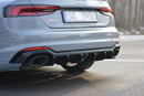 Maxton Design Diffusor Heck Ansatz für Audi RS5 F5 Coupe / Sportback schwarz matt - Beast Performance Fahrzeugtechnik OHG