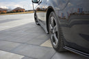 Maxton Design Heck Ansatz Flaps Diffusor für HONDA ACCORD MK8. CU-Serie vor Facelift SEDAN schwarz Hochglanz - Beast Performance Fahrzeugtechnik OHG