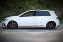 Maxton Design Seitenschweller Ansatz für VW GOLF Mk7 GTI CLUBSPORT Carbon Look - Beast Performance Fahrzeugtechnik OHG