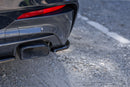 Maxton Design Heck Ansatz Flaps Diffusor für BMW X4 M-Paket G02 schwarz matt - Beast Performance Fahrzeugtechnik OHG