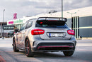 Maxton Design Mittlerer Diffusor Heck Ansatz für im DTM LOOK Mercedes GLA 45 AMG SUV (X156) vor Facelift schwarz matt - Beast Performance Fahrzeugtechnik OHG