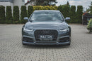 Maxton Design Front Ansatz für Audi S6 / A6 S-Line C7 FL  schwarz Hochglanz - Beast Performance Fahrzeugtechnik OHG