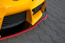 Maxton Design Front Ansatz V.3 für Toyota Supra Mk5 schwarz matt - Beast Performance Fahrzeugtechnik OHG