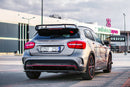 Maxton Design Mittlerer Diffusor Heck Ansatz für Mercedes GLA 45 AMG SUV (X156) vor Facelift schwarz matt - Beast Performance Fahrzeugtechnik OHG