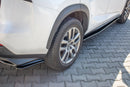 Maxton Design Heck Ansatz Flaps Diffusor für Lexus NX Facelift(Hybrid) schwarz matt - Beast Performance Fahrzeugtechnik OHG