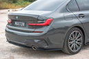 Maxton Design Heck Ansatz Flaps Diffusor für BMW 3er G20 M Paket schwarz matt - Beast Performance Fahrzeugtechnik OHG