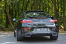 Maxton Design Diffusor Heck Ansatz für Mercedes-Benz E-Klasse W213 Coupe (C238) AMG-Line schwarz matt - Beast Performance Fahrzeugtechnik OHG
