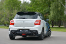 Maxton Design Heck Ansatz Flaps Diffusor für SUZUKI SWIFT 6 SPORT schwarz matt - Beast Performance Fahrzeugtechnik OHG