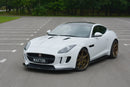 Maxton Design Front Ansatz V.1 für JAGUAR F-TYPE schwarz Hochglanz - Beast Performance Fahrzeugtechnik OHG