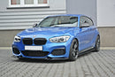 Maxton Design Front Ansatz V.3 für  BMW 1er F20/F21 M-Power schwarz Hochglanz - Beast Performance Fahrzeugtechnik OHG