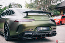 Maxton Design Diffusor Heck Ansatz für Mercedes-AMG GT 63 S 4-Door Coupe Aero Carbon Look - Beast Performance Fahrzeugtechnik OHG