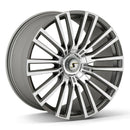Schmidt Eckstein GunMetall/poliert Felge 10,5x23 - 23 Zoll 5x108 Lochkreis - Beast Performance Fahrzeugtechnik OHG