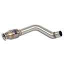 Supersprint Downpipe + Sport Metallkatalysator 200 CPSI passend für PORSCHE 718 BOXSTER S 2.5i Turbo (350 PS) 2016 -> (mit klappe) - Beast Performance Fahrzeugtechnik OHG