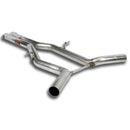 Supersprint Mittelrohr -H-Pipe- Rechts - Links passend für MERCEDES C218 CLS 500 V8 4.7i Bi-Turbo (408 Hp) 2010 - - Beast Performance Fahrzeugtechnik OHG