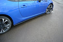 Maxton Design Seitenschweller Ansatz für V.1 für SUBARU BRZ/ TOYOTA GT86 FACELIFT schwarz Hochglanz - Beast Performance Fahrzeugtechnik OHG