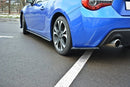 Maxton Design Heck Ansatz Flaps Diffusor V.1 für SUBARU BRZ FACELIFT  schwarz Hochglanz - Beast Performance Fahrzeugtechnik OHG