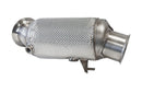 ECE Downpipe Ø 76/80mm Vorderrohr passend für BMW M135i F20 (Euro 5) - Beast Performance Fahrzeugtechnik OHG