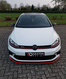 Maxton Design Front Ansatz für VW GOLF Mk7 GTI CLUBSPORT - Beast Performance Fahrzeugtechnik OHG