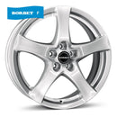 Borbet F brilliant silver Felge 6x15 Zoll 4x100 Lochkreis - Beast Performance Fahrzeugtechnik OHG
