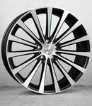 Borbet BLX matt schwarz poliert Felge 8,5x19 Zoll 5x114,3 Lochkreis - Beast Performance Fahrzeugtechnik OHG