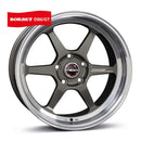 Borbet DB8GT graphite rim polished  Felge 8,5x18 Zoll 5x108 Lochkreis - Beast Performance Fahrzeugtechnik OHG