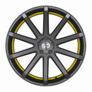 CORSPEED DEVILLE Gunmetal/ undercut Color Trim gelb 9x20 5x108 Lochkreis - Beast Performance Fahrzeugtechnik OHG