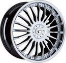 Schmidt CC-Line silber hochglanz Felge 10x22 - 22 Zoll 5x150 Lochkreis - Beast Performance Fahrzeugtechnik OHG